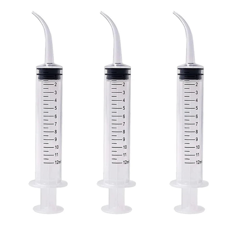 12ml Pet Feeding Syringes with Measurement for Small Dog Cats Puppy Kitten and Other Small Animal Liquid Syringe Feeder Supplies