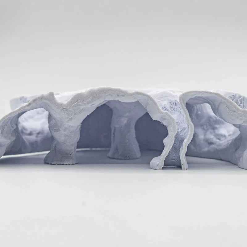 Fish Tank Underwater Palace Hiding Cave for Fish Shrimp Reptiles Shelter, Landscaping Ornaments 3D Printed Aqaurium Decorations
